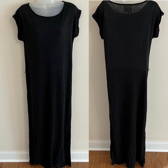 Lou & Grey Dresses & Skirts - NEW Lou & Grey LOFT 100% Linen Black Dress Sz XS